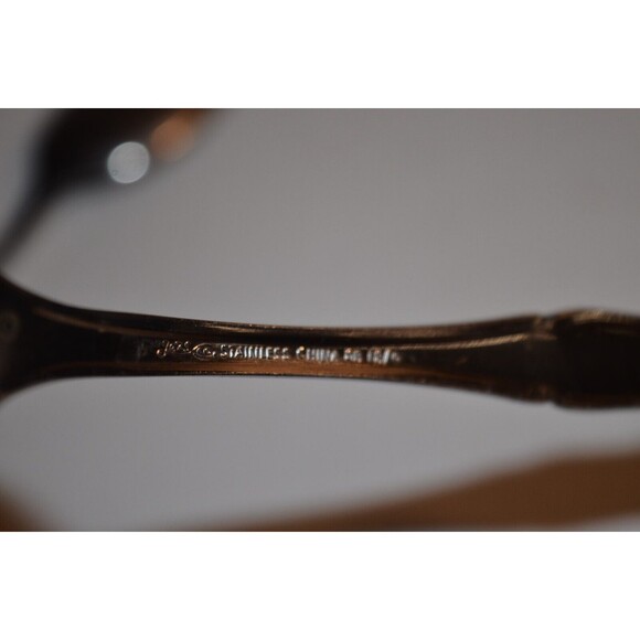 Vtg 5 Pc Lot Stanley Roberts MAJESTY Stainless Rogers soup spoon 7" Flatware - Picture 9 of 13